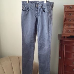 Aquascutum London size 14 blue stove pipe jeans